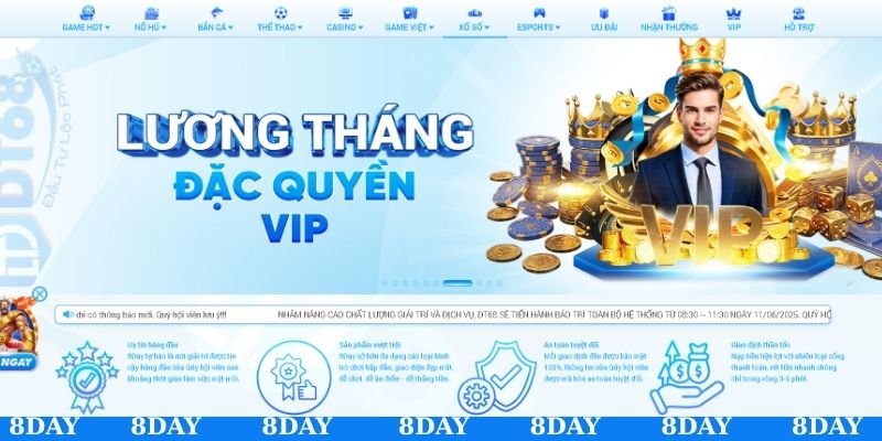 Giới thiệu 8DAY nhà cái uy tín