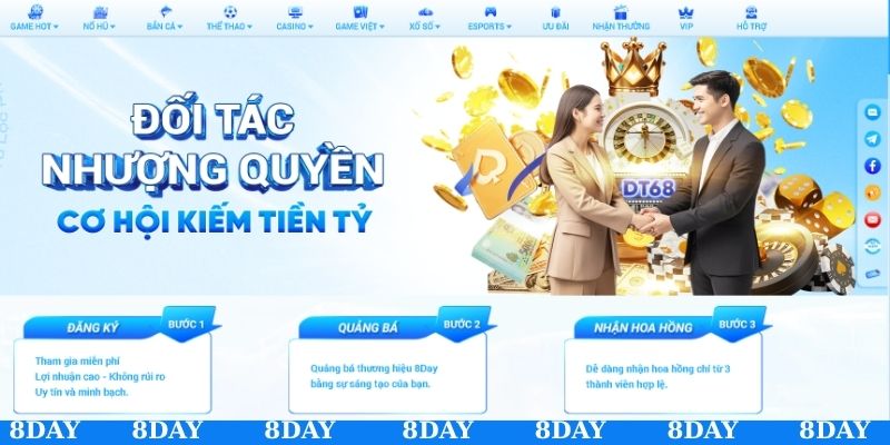Lý do nên tham gia hệ thống đại lý 8DAY toàn quốc