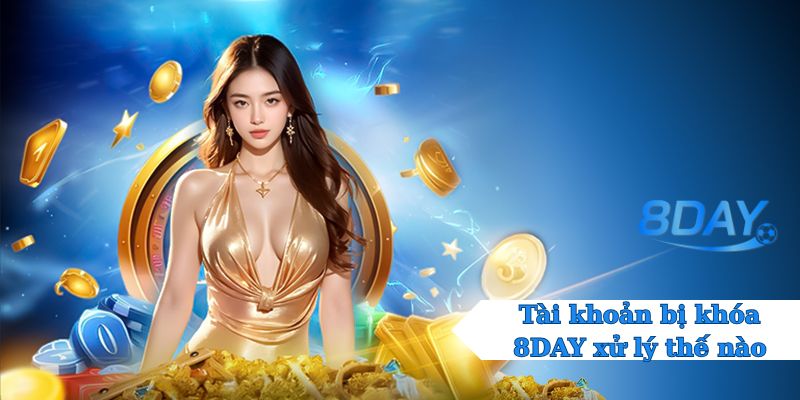 Tài khoản bị khóa 8DAY xử lý thế nào